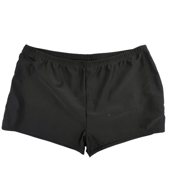 Unbranded Other - Swim Shorts 4X Black Modest Coverage Board Shorts Resort Beachwear Pool Bottoms